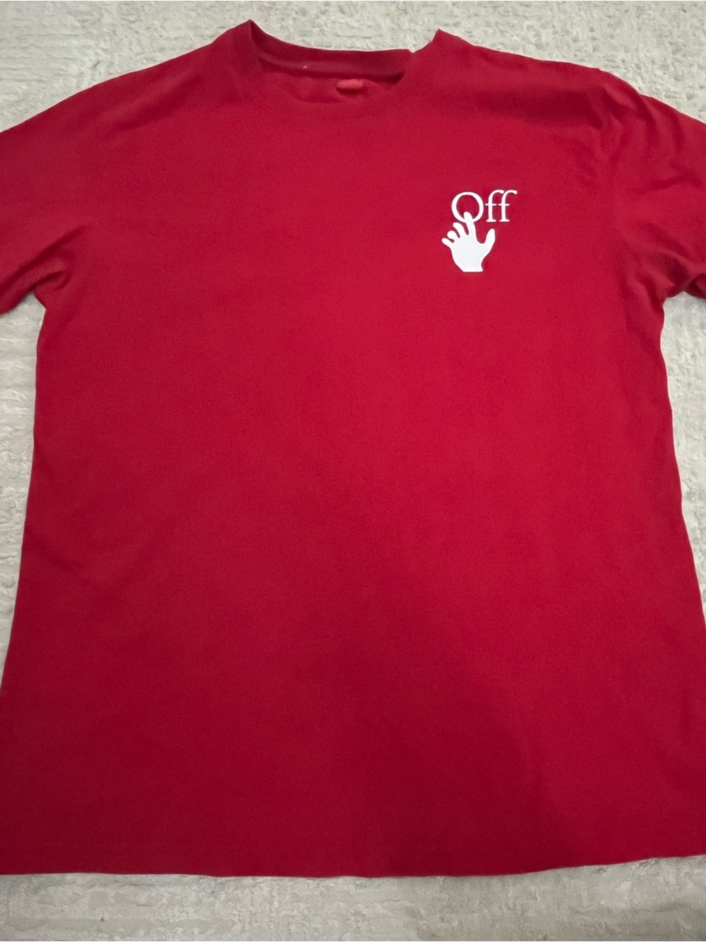 OFF WHITE “Cut Here” Stitched Tee - Picture 6 of 13